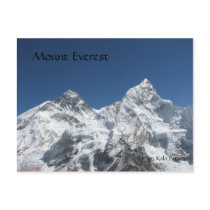 Mt Everest 07 Postcard by jg_101 Mt Everest 07 Postcard