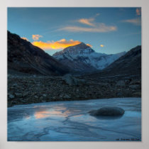 Mt.Everest HDR, Mt. Everest, 8838m Poster
