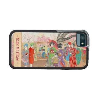 Mt Fuji and the Cherry Blossoms on Asuka Hill art Cover For iPhone 5