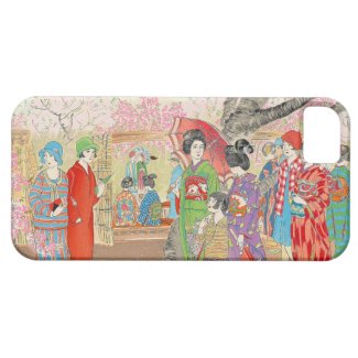 Mt Fuji and the Cherry Blossoms on Asuka Hill art iPhone 5/5S Covers