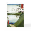 Mt. Fuji Seen From a Lake 1858 Hiroshige cards by cmoorecole Mt. Fuji Seen From a Lake 1858 Hiroshige cards