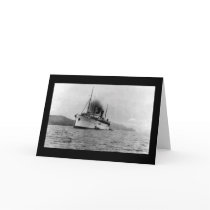 Mt. Fuji Steamer Japan 1909 cards