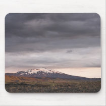 Mt. Hekla in sunset mousepads