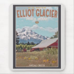 Mt Hood - Elliot Glacier Public House Mouse Pads