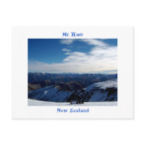 Mt Hutt, New Zealand postcards by Anastacea Mt Hutt, New Zealand postcards