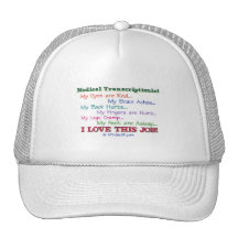 MT I Love This Job Mesh Hats