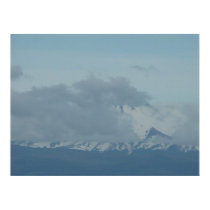 Mt Jefferson Oil Painting posters