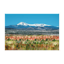 Mt. Katahdin Baxter State Park In Maine Canvas Prints