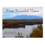 Mt. Katahdin In Fall Postcard