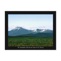 Mt. Katahdin Maine postcards