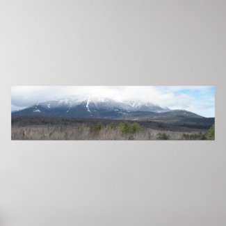 Mt. Katahdin Panoramic Poster
