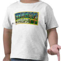 Mt. McKinley, Alaska - Large Letter Scenes T Shirts