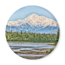 Mt McKinley magnets by skphotos Mt McKinley magnets