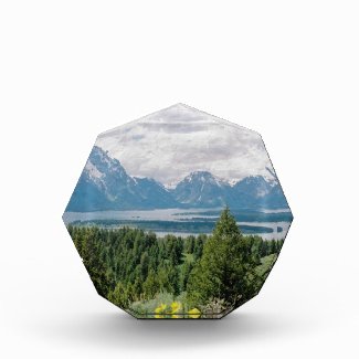 Mt. Moran and Jackson Lake Acrylic Award