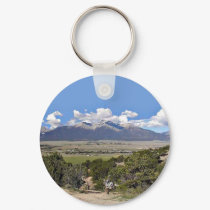 Mt Princeton and Arkansas River Valley keychains by natureimages Mt Princeton and Arkansas River Valley keychains
