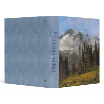 Mt Rainier Binder