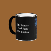 Mt. Rainier Nat'l Park Washington MUG or Cup