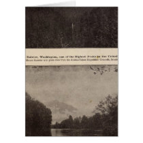 Mt Rainier Snoqualmie R Greeting Card