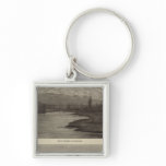 Mt Rainier Steilacoom Beach Keychains