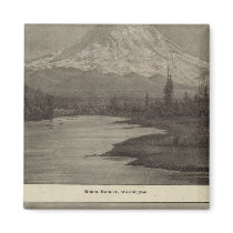 Mt Rainier Steilacoom Beach Refrigerator Magnets
