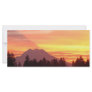 Mt. Rainier Sunrise Rack Card Template