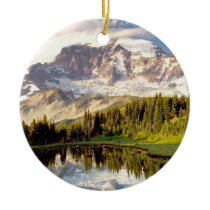 Mt. Ranier Christmas Tree Ornaments