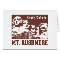 Mt. Rushmore Greeting Card