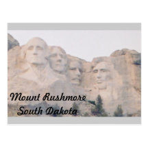 Mt. Rushmore Post Cards