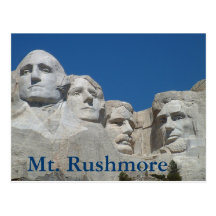 Mt. Rushmore Postcards