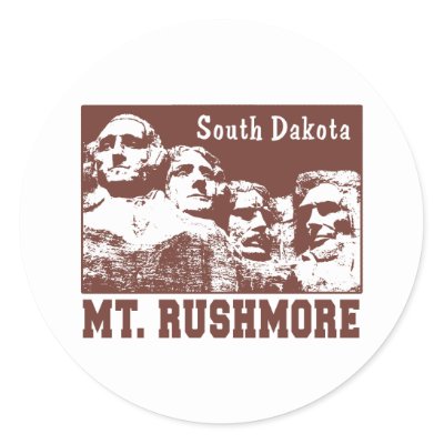 Mt. Rushmore Sticker