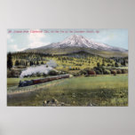 Mt. Shasta and Southern Pacific Rail Posters