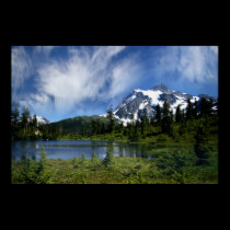 Mt. Shuksan Print posters