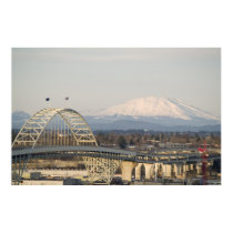 Mt St Helens & Fremont Bridge posters