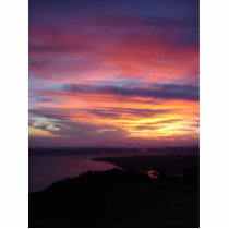 Mt. Tam Sunset II photo sculptures