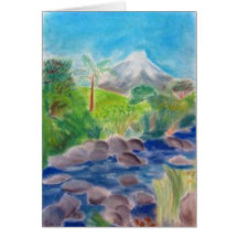 Mt Taranaki , NZ Greeting Cards