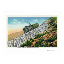Mt Washington Cog Railway, Jacob's Ladder Postcards