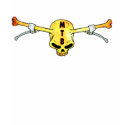 MTB SKULL HANDLEBARS t-shirts