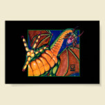 MtG Shivan Dragon print on black