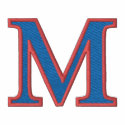 Mu embroidered shirts
