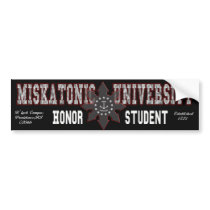 MU honor student bumper stickers