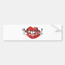 Muah! Bumper Sticker