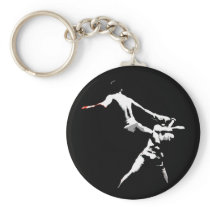 Muay Thai Boxing Action Key Chains
