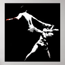 Muay Thai Boxing Action Print