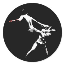 Muay Thai Boxing Action Stickers