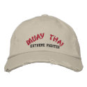 Muay Thai embroidered hats