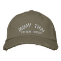 Muay Thai embroidered hats