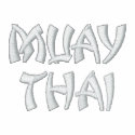 Muay Thai embroidered shirts