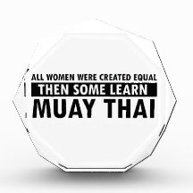 Muay Thai gift items Acrylic Award