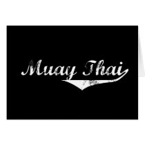 Muay Thai Greeting Cards