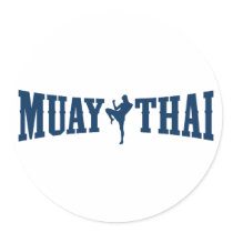 Muay Thai Logo Sticker